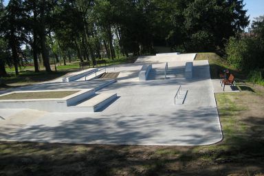 Projekt skateparku betonowego - Stepnica