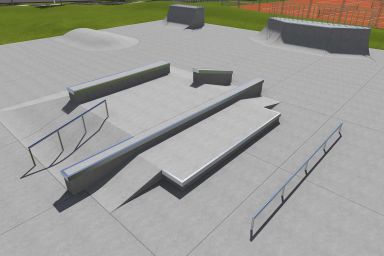 Projekt skateparku betonowego - Tychy