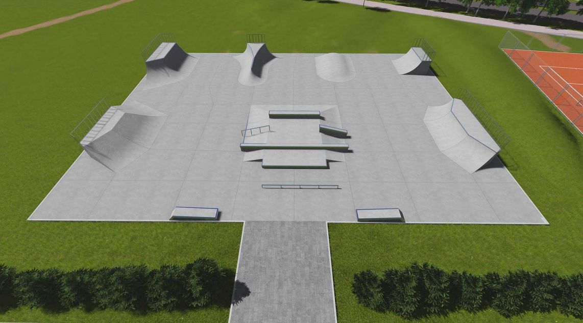 Projekty skateparków