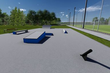 Projekt skateparku - Torzym