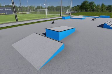 Projekt skateparku - Torzym