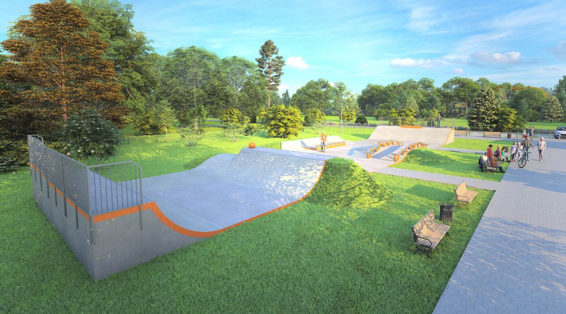 Projekty skateparków