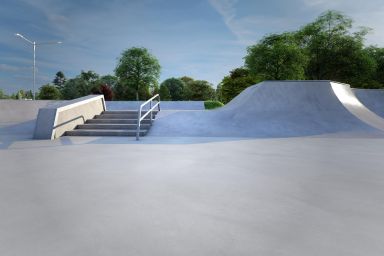 Projekt skateparku - Zabierzów