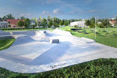 Projekt skateparku - Zabierzów