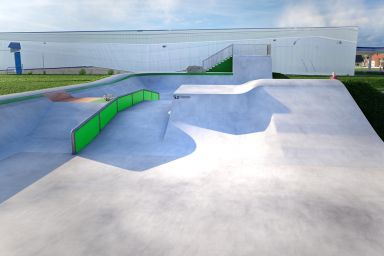 Projekt skateparku betonowego - Mogilno