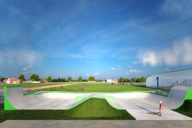 Projekt skateparku betonowego - Mogilno