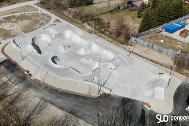 Projekt skateparku w Słomnikach