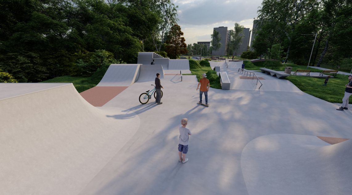 Projekty skateparków