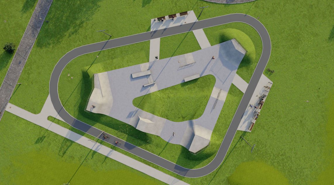 Projekty skateparków Slo Concept