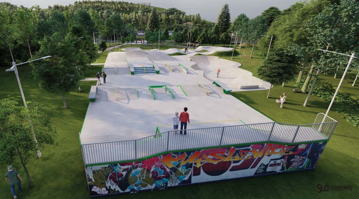 Projekty Skateparków Slo Concept
