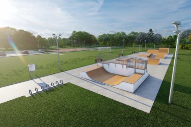Projet de skatepark modulaire - Szczucin