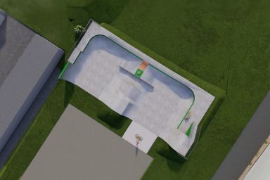Projet de skatepark en béton - Mogilno