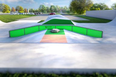 Projet de skatepark en béton - Mogilno