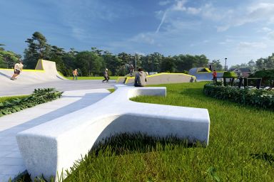 Projet de skatepark en béton - Więcbork