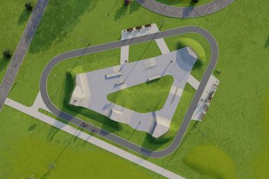 Projet de skatepark en béton - Kutno