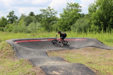 Pumptrack asfaltowy Krzysztoforzyce 