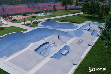 Skatepark project - Zamosc