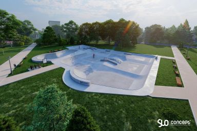 Skatepark project - Zamosc