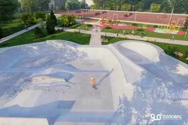 Skatepark project - Zamosc