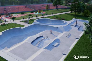 Skatepark project - Zamosc