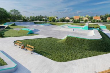 Skatepark project - Swidnik