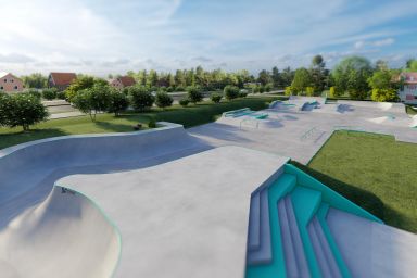 Skatepark project - Swidnik