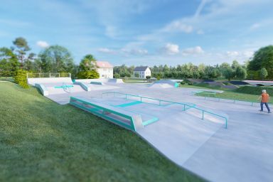 Skatepark project - Swidnik