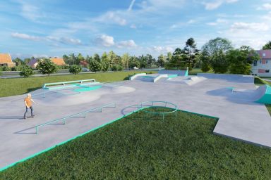 Skatepark project - Swidnik