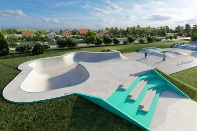 Skatepark project - Swidnik