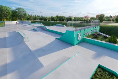 Skatepark project - Swidnik