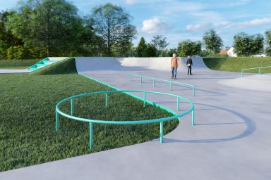 Skatepark project - Swidnik