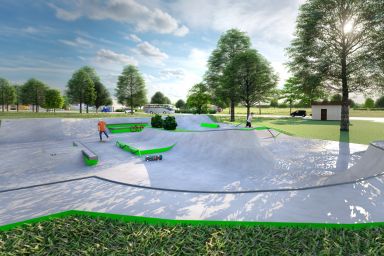 Projekt Skatepark aus Beton - Przytoczna
