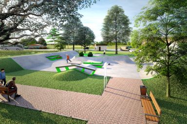 Projekt skateparku betonowego - Przytoczna