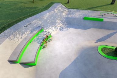 Projet de skatepark en béton - Przytoczna