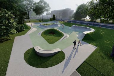 Skatepark project - Szczecin (ul. Chełmińska)