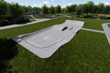 Skatepark project - Żelechlinek