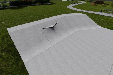 Skatepark project - Żelechlinek