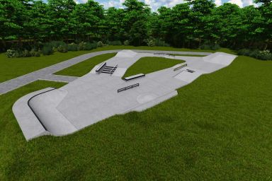 Skatepark project - Kalwaria Zebrzydowska