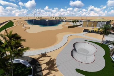 Skatepark concept - El Gouna