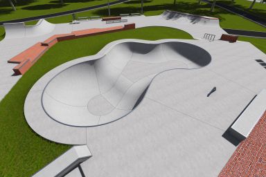 Skatepark project - Warsaw Ochota