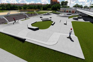 Skatepark project - Vilnius