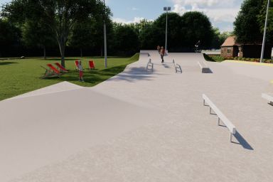 Skatepark project - Chojnów