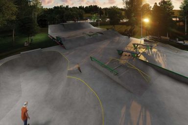 Skatepark project - Myślenice