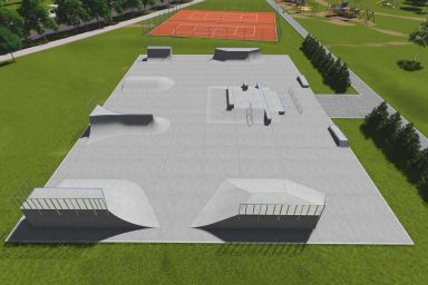 Skatepark project - Tychy