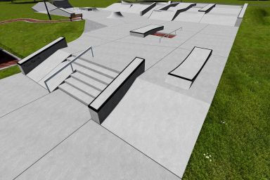 Skatepark project - Krakow Mistrzejowice