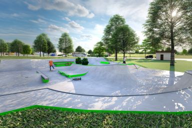 Concrete skatepark project - Przytoczna