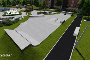 Skatepark project - Przemysl - expansion