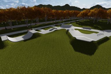 Skatepark project - Świecie