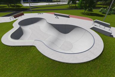 Skatepark project - Warsaw Ochota