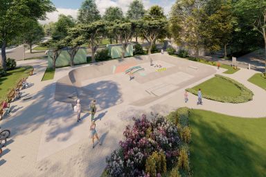 Skatepark project - Wrocław (Pilczyce)